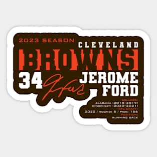 Ford - Browns - 2023 Sticker